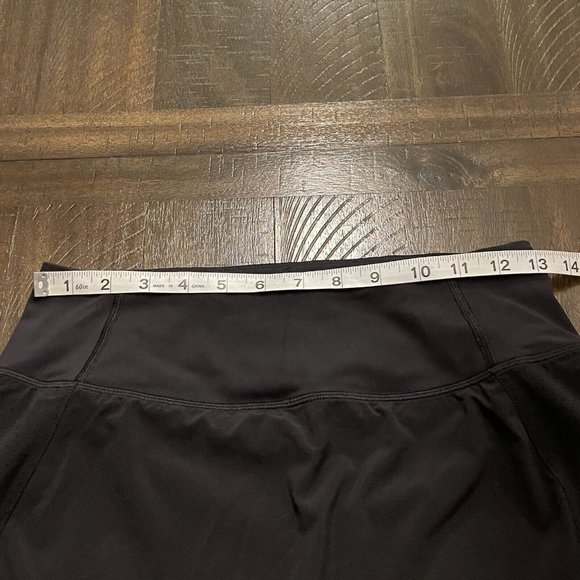 Athleta Black Run With It Skort Size X-Small Golf Tennis Pickleball Activewear - Picture 9 of 10